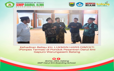 Gus Lukman Kunjungi Ponpes dan SMP Darul Ilmi
